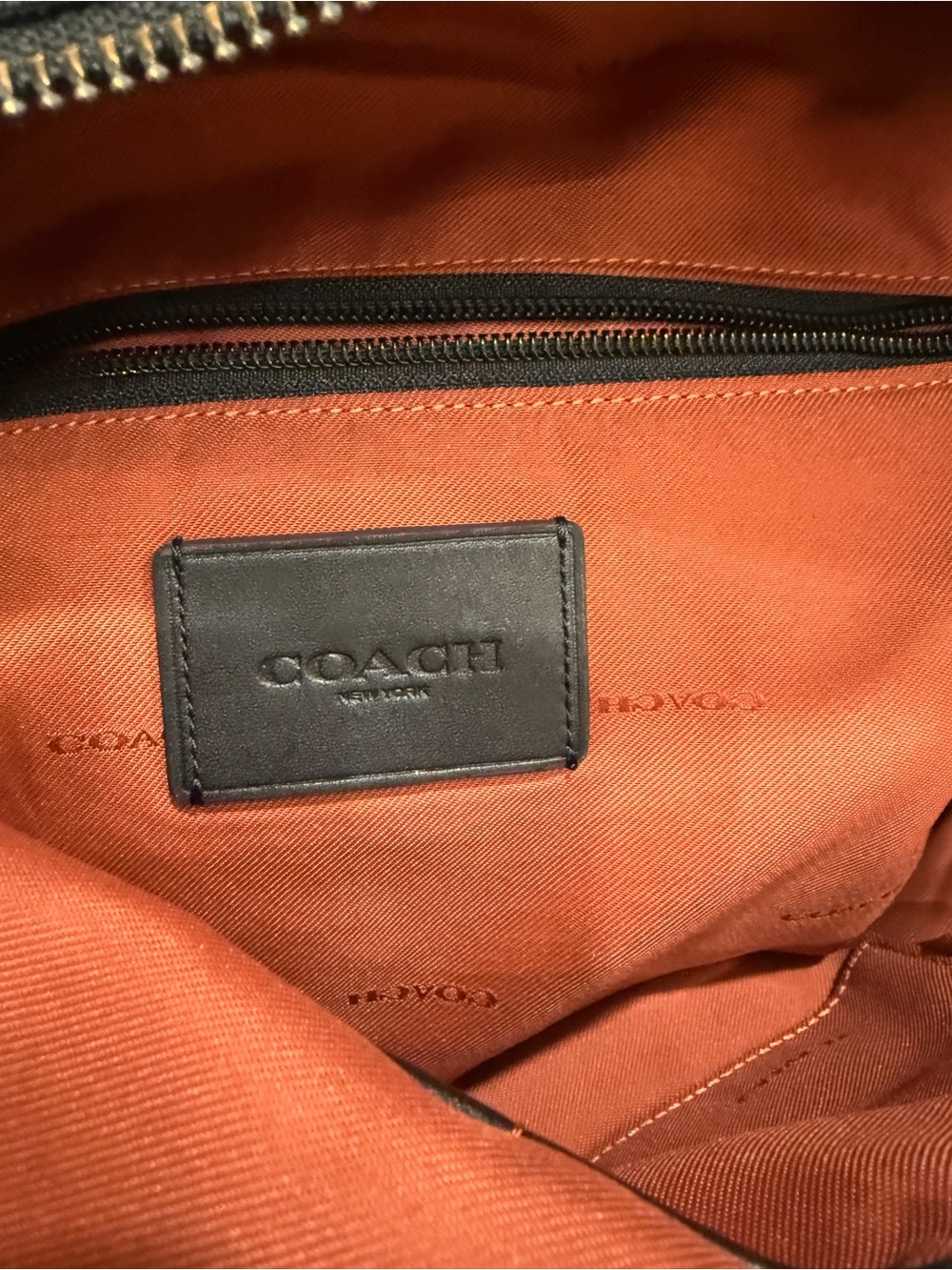 Coach F29479 Academy Backpack With Dot Diamond Print with a gift backpack 🎒 - Picture 7 of 14